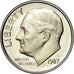 Coin, United States, Roosevelt Dime, Dime, 1987, U.S. Mint, San Francisco