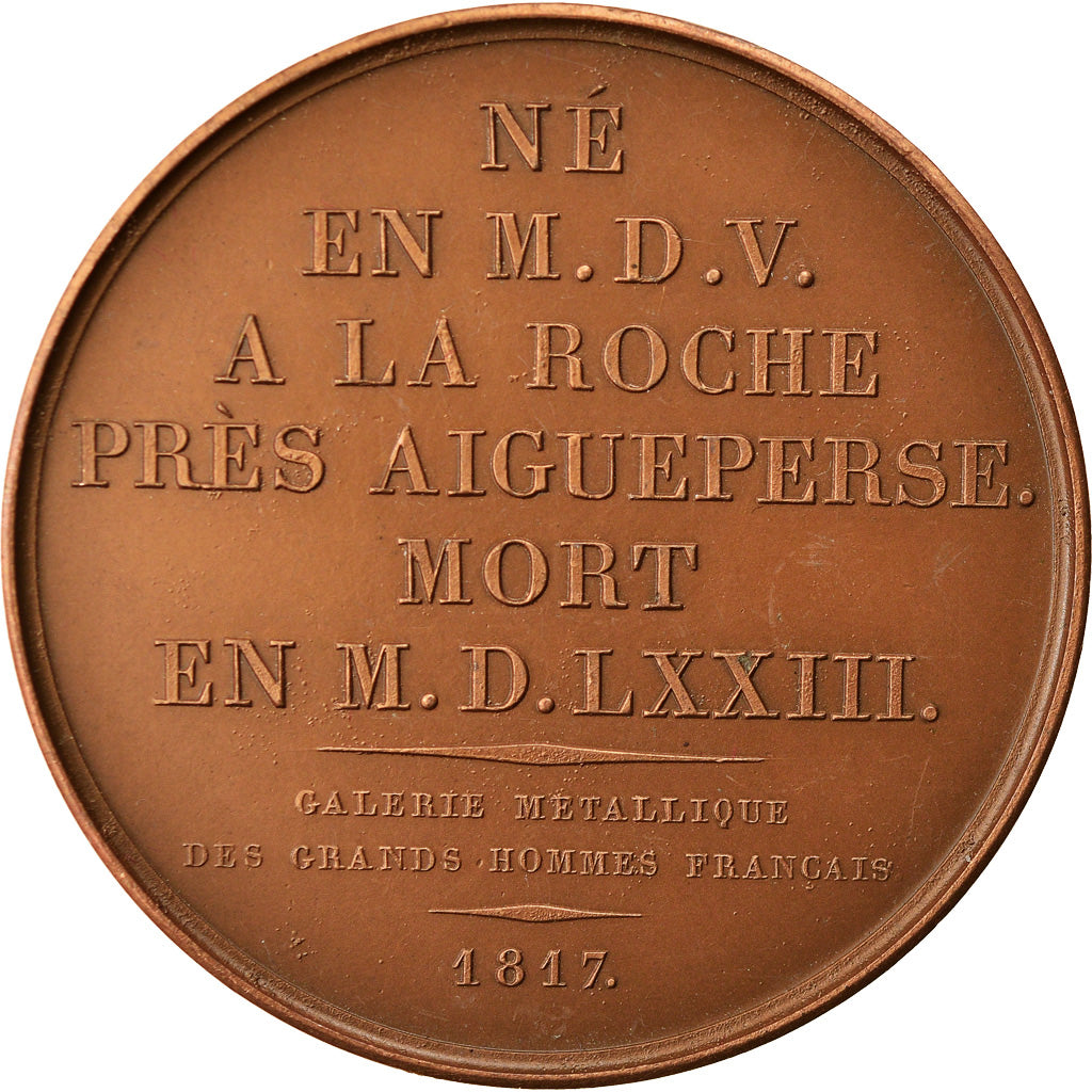 Francja, Medal, Galerie Métallique des Grands Hommes Français, Michel De