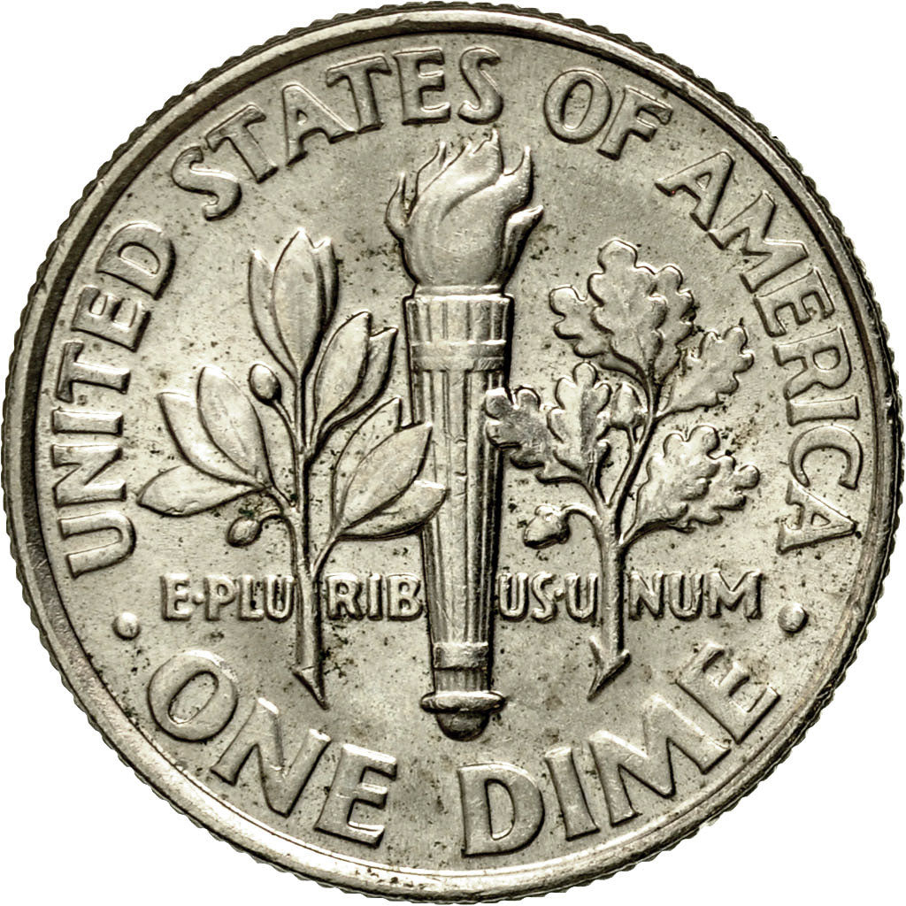 Coin, United States, Roosevelt Dime, Dime, 2008, U.S. Mint, Dahlonega