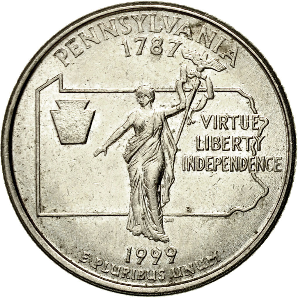Monnaie, États-Unis, Quarter, 1999, U.S. Mint, Philadelphie, SUP+
