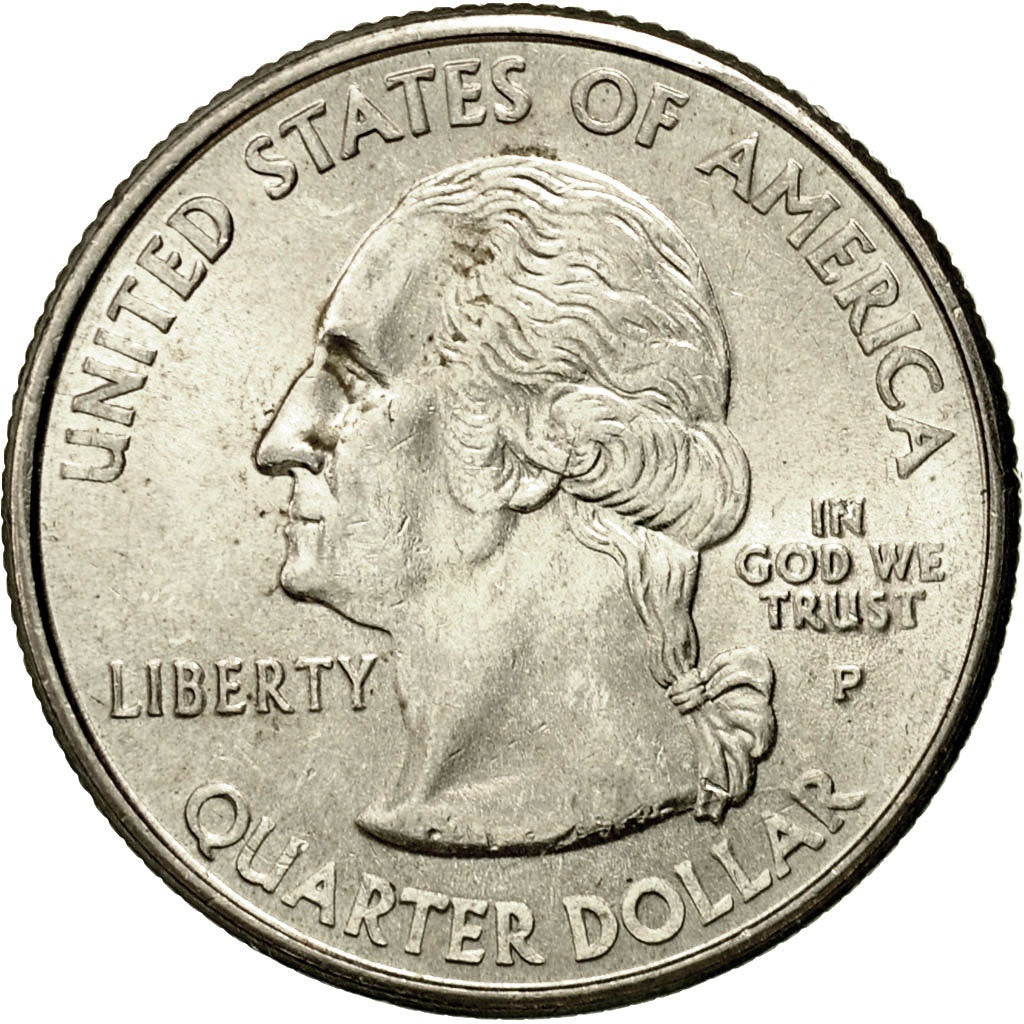 Moneta, Stati Uniti, Quarter, 2000, U.S. Mint, Philadelphia, SPL, Rame ricoperto