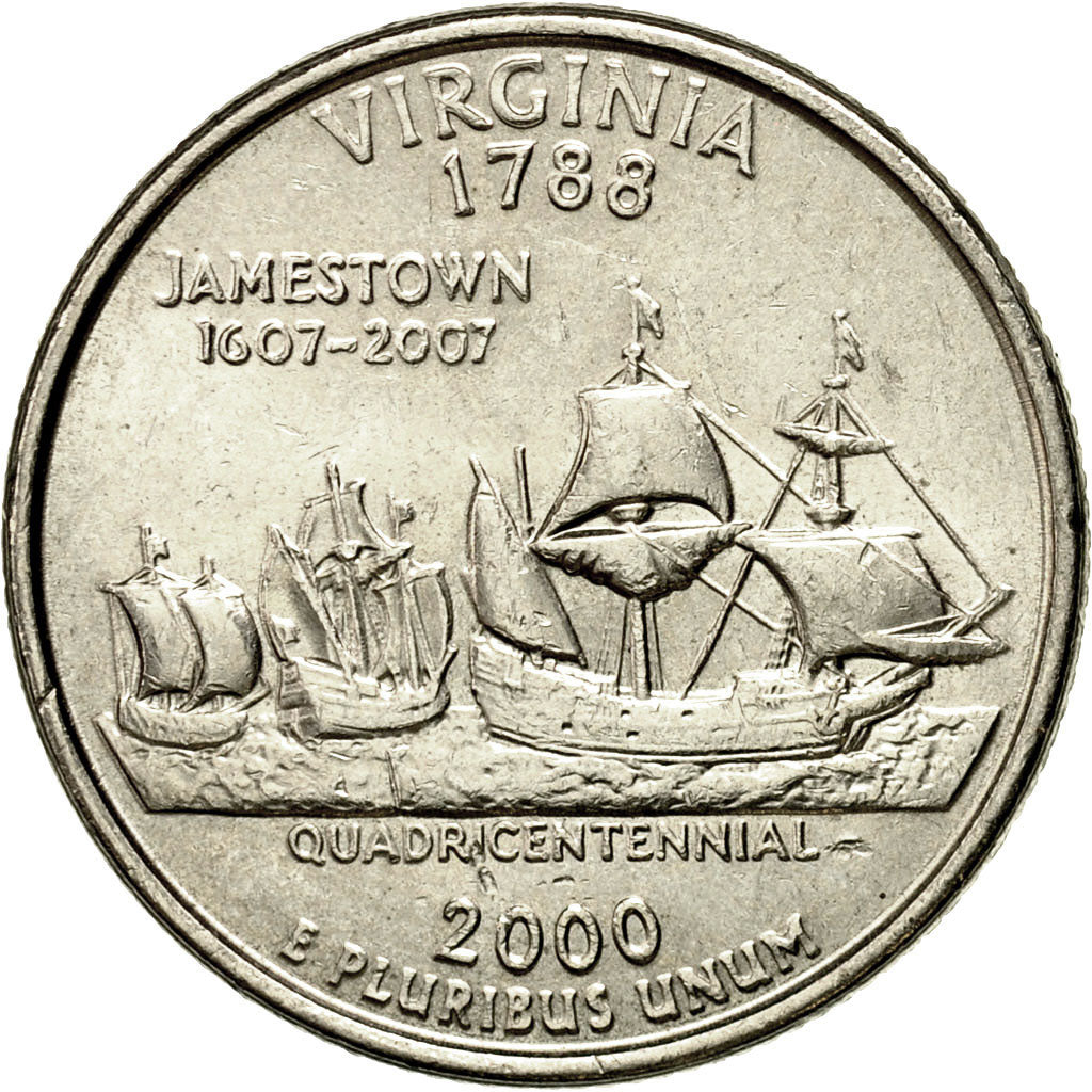 Moneta, Stati Uniti, Quarter, 2000, U.S. Mint, Philadelphia, SPL, Rame ricoperto