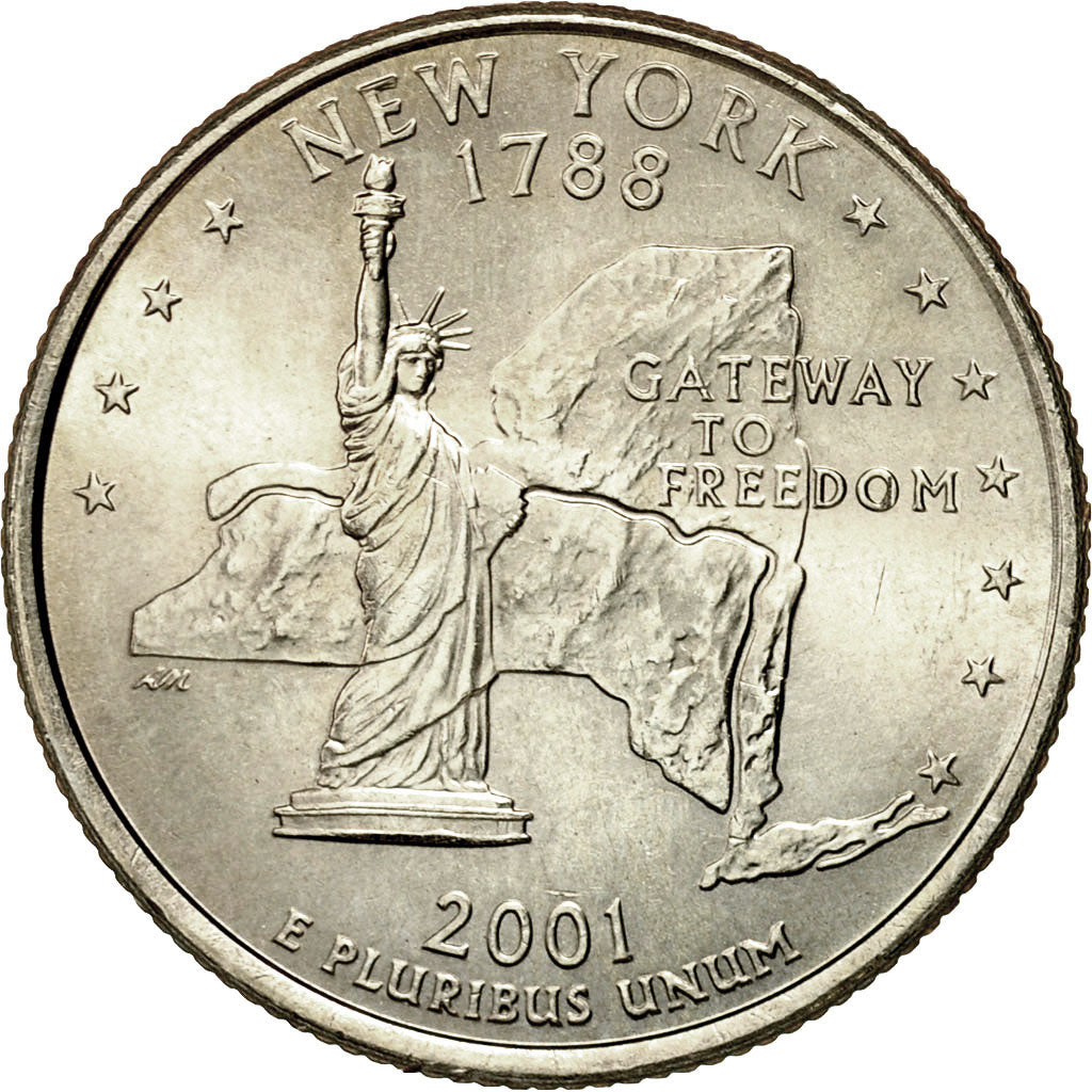 Monnaie, États-Unis, Quarter, 2001, U.S. Mint, Philadelphie, SUP+