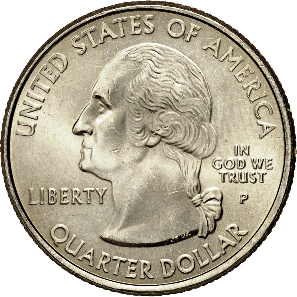 Moneta, Stati Uniti, Quarter, 2001, U.S. Mint, Philadelphia, SPL, Rame ricoperto
