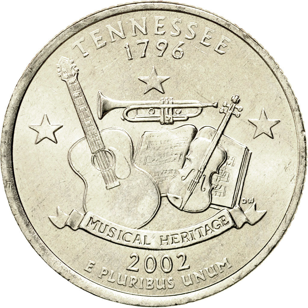 Moneta, USA, Quarter, 2002, U.S. Mint, Denver, MS(60-62), Miedź-Nikiel
