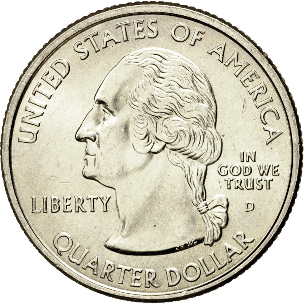 Coin, United States, Quarter, 2002, U.S. Mint, Denver, MS(60-62), Copper-Nickel