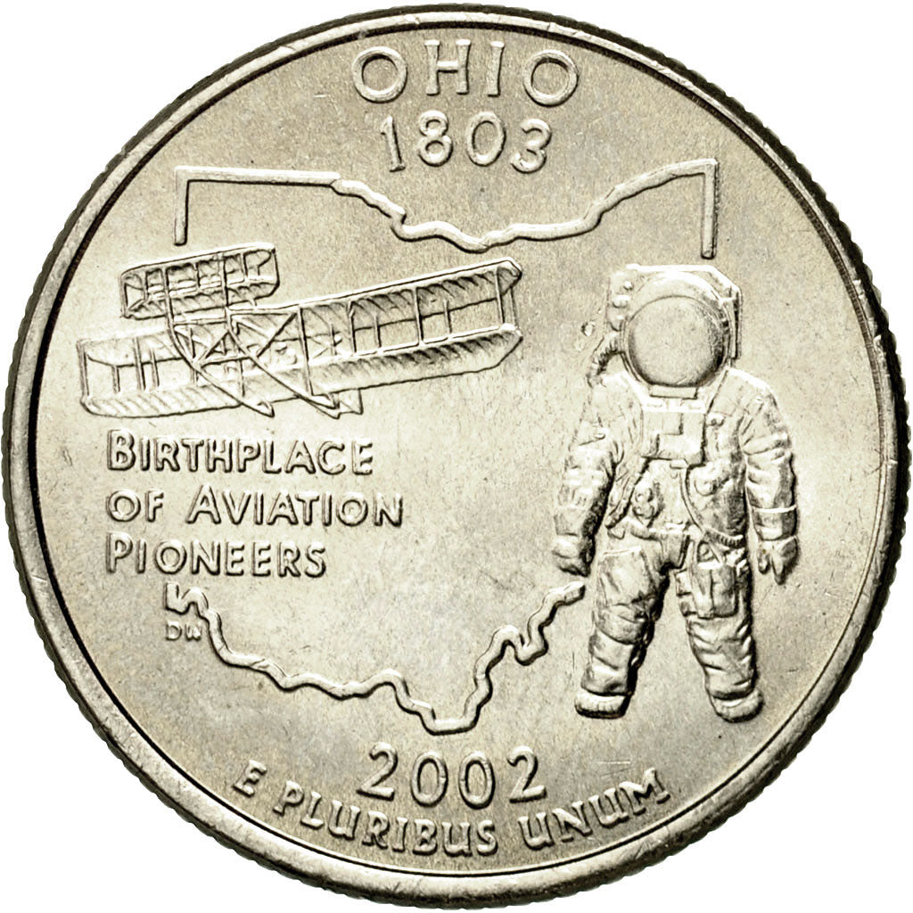 Coin, United States, Quarter, 2002, U.S. Mint, Denver, MS(60-62), Copper-Nickel