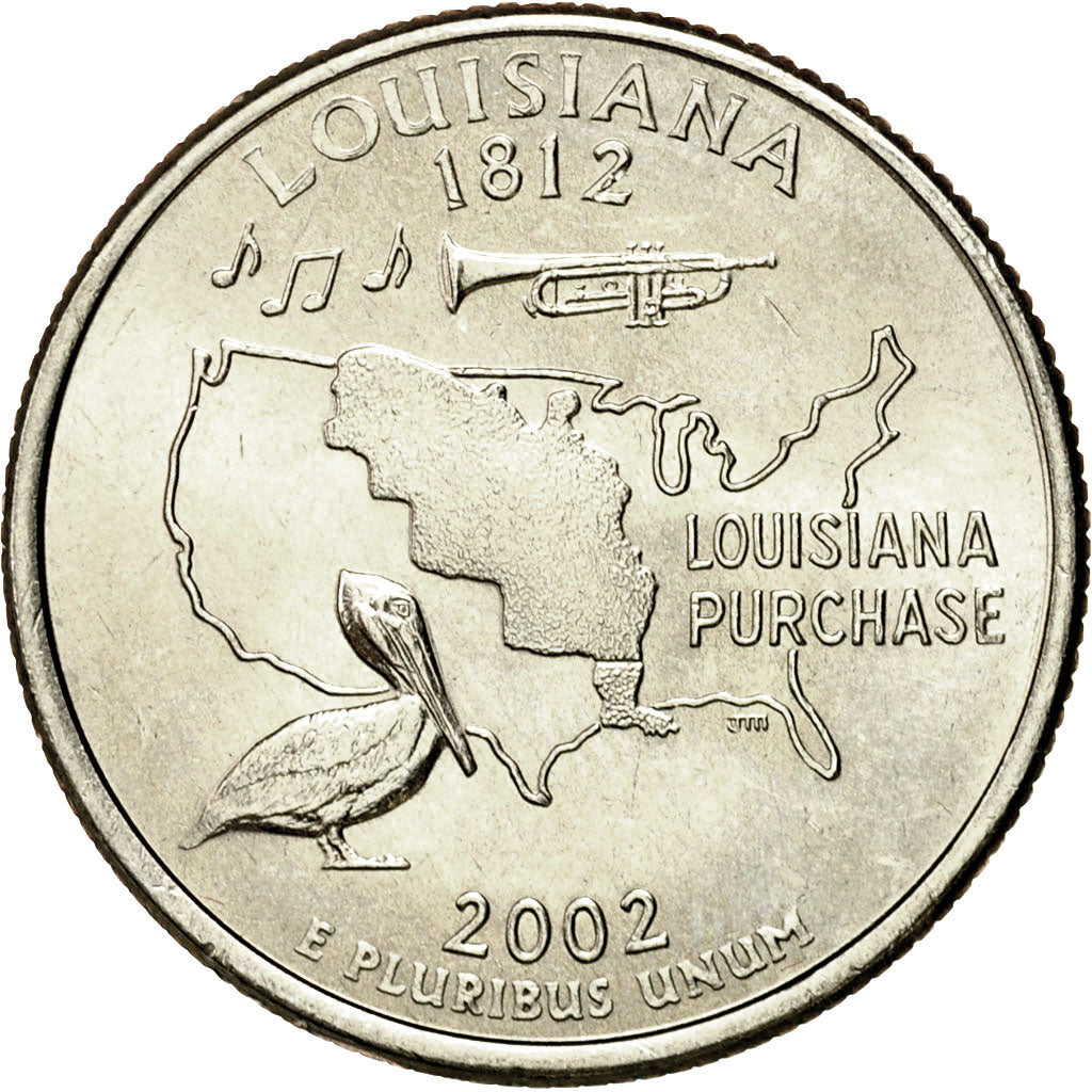 Moneta, Stati Uniti, Quarter, 2002, U.S. Mint, Denver, SPL, Rame ricoperto in