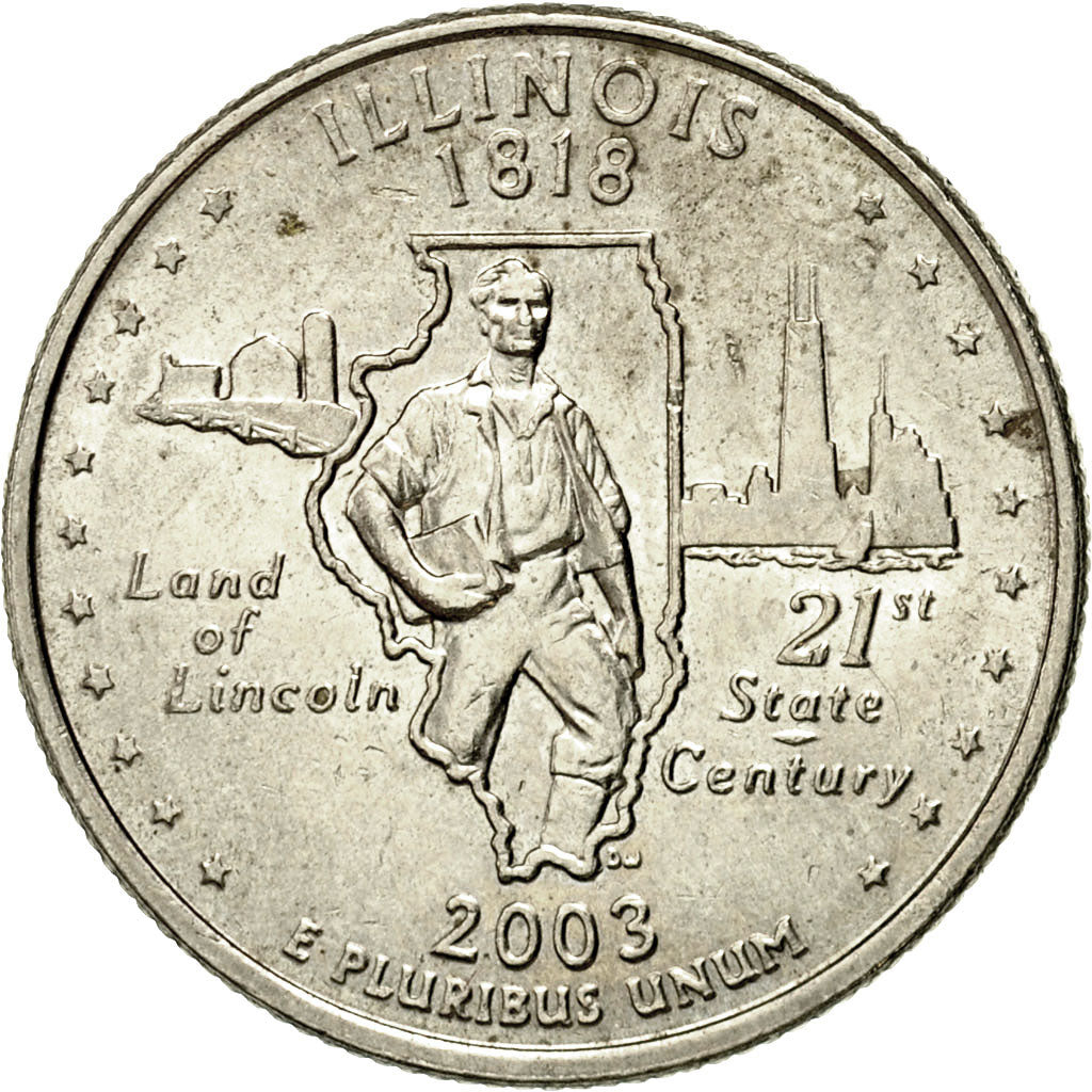 Coin, United States, Quarter, 2003, U.S. Mint, Philadelphia, MS(60-62)