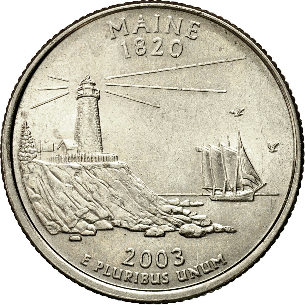 Moneta, Stati Uniti, Quarter, 2003, U.S. Mint, Philadelphia, SPL, Rame ricoperto