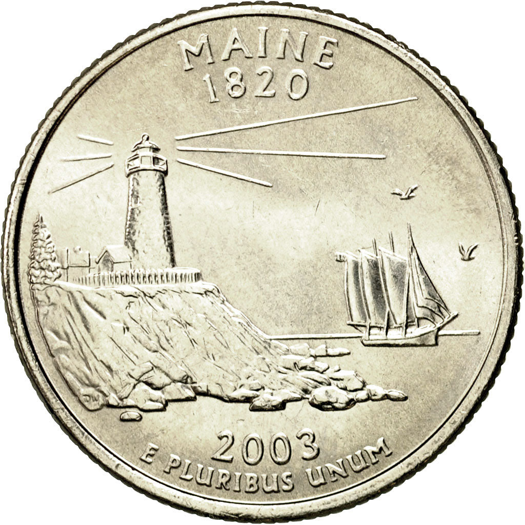 Moneta, Stati Uniti, Quarter, 2003, U.S. Mint, Denver, SPL, Rame ricoperto in
