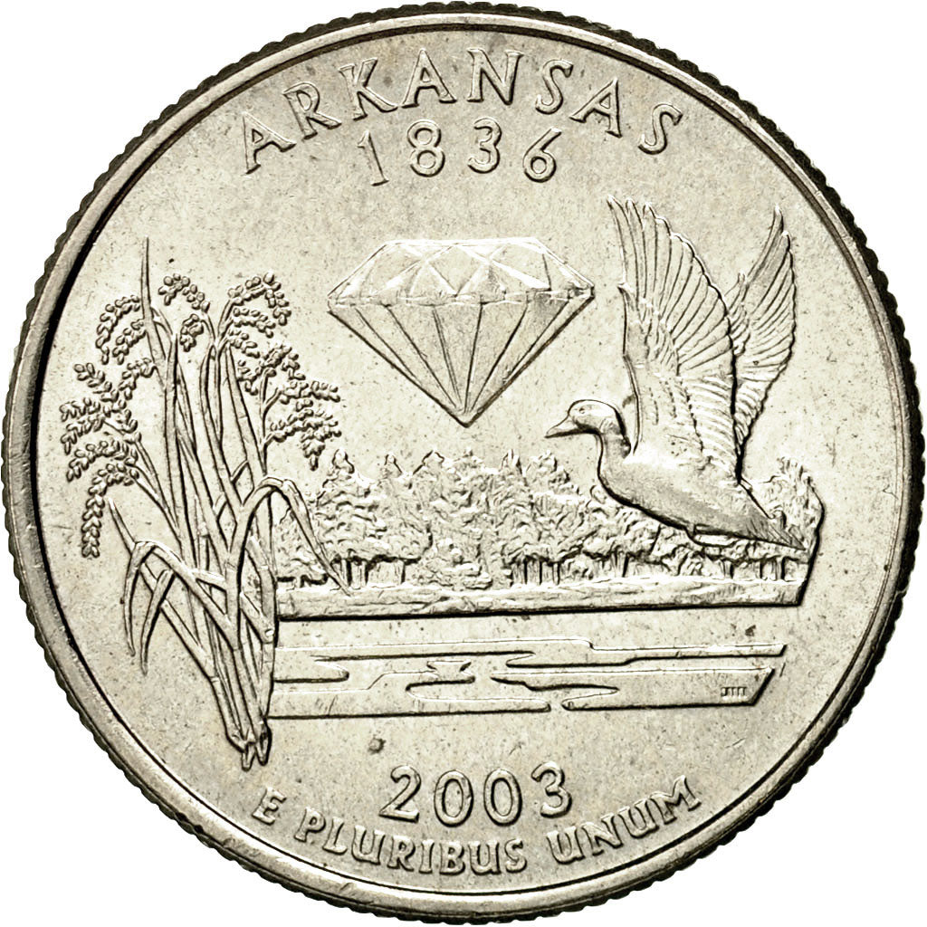 Coin, United States, Quarter, 2003, U.S. Mint, Philadelphia, MS(60-62)