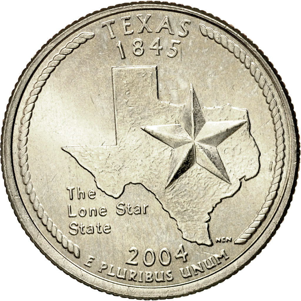 Coin, United States, Quarter, 2004, U.S. Mint, Denver, MS(60-62), Copper-Nickel