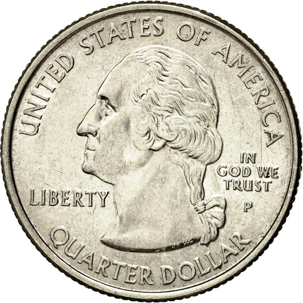 Coin, United States, Quarter, 2004, U.S. Mint, Philadelphia, AU(55-58)