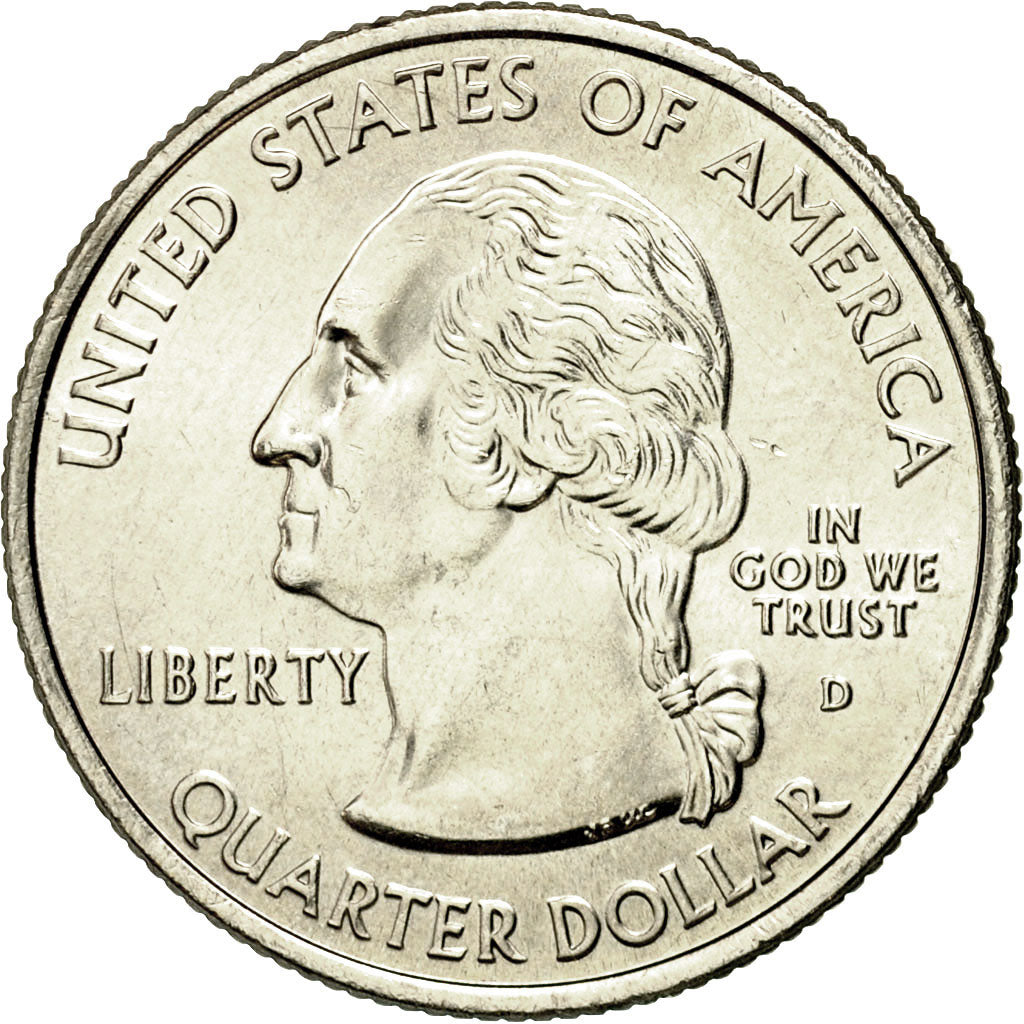 Coin, United States, Quarter, 2004, U.S. Mint, Denver, MS(60-62), Copper-Nickel
