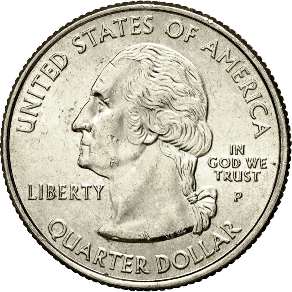 Moneta, Stati Uniti, Quarter, 2004, U.S. Mint, Philadelphia, SPL, Rame ricoperto
