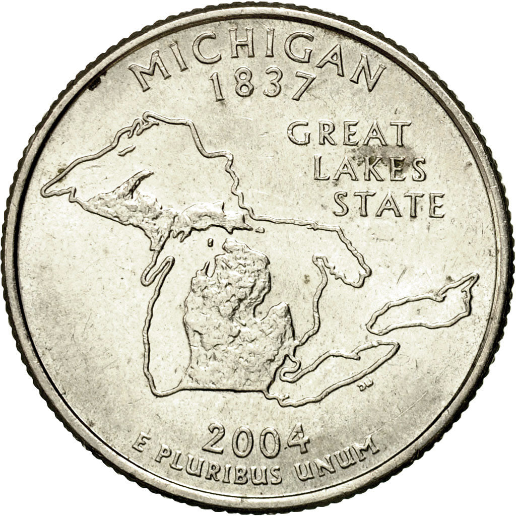 Moneta, Stati Uniti, Quarter, 2004, U.S. Mint, Philadelphia, SPL, Rame ricoperto