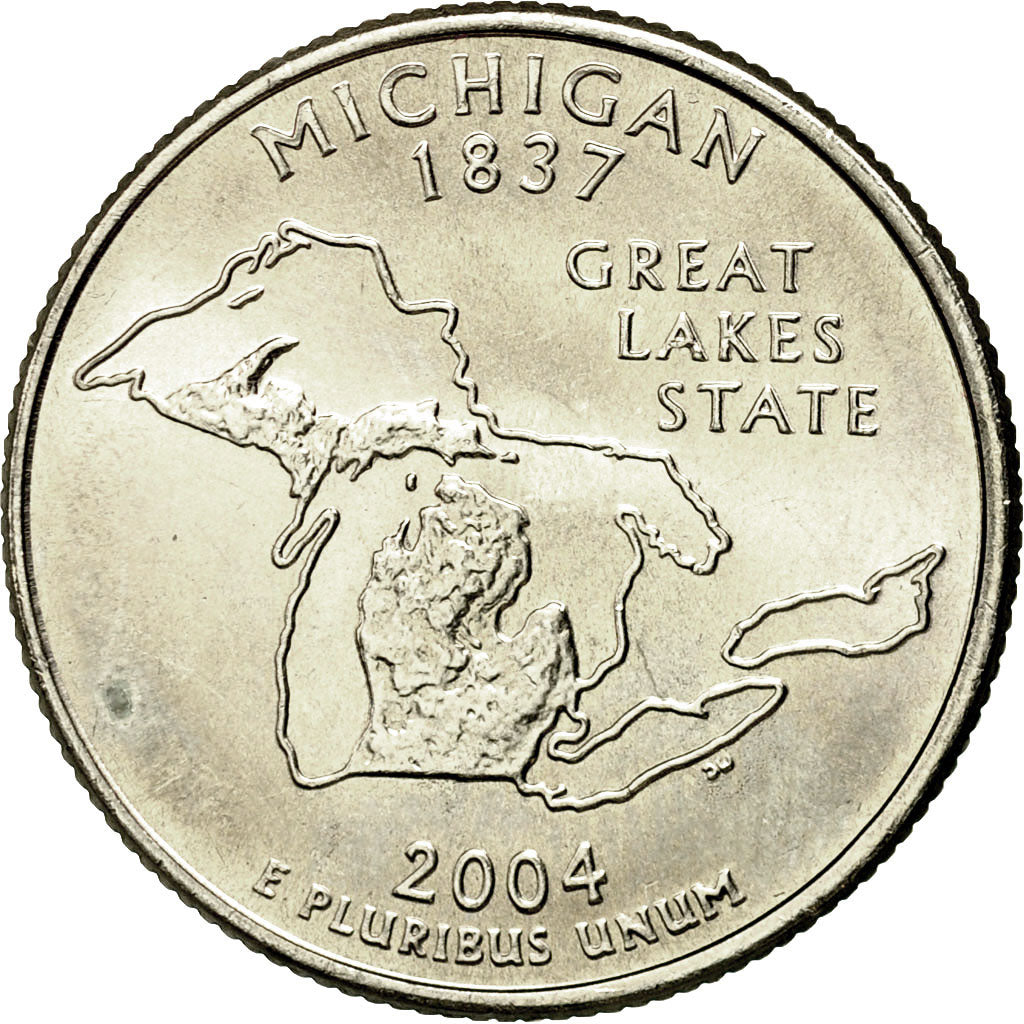 Coin, United States, Quarter, 2004, U.S. Mint, Denver, MS(60-62), Copper-Nickel