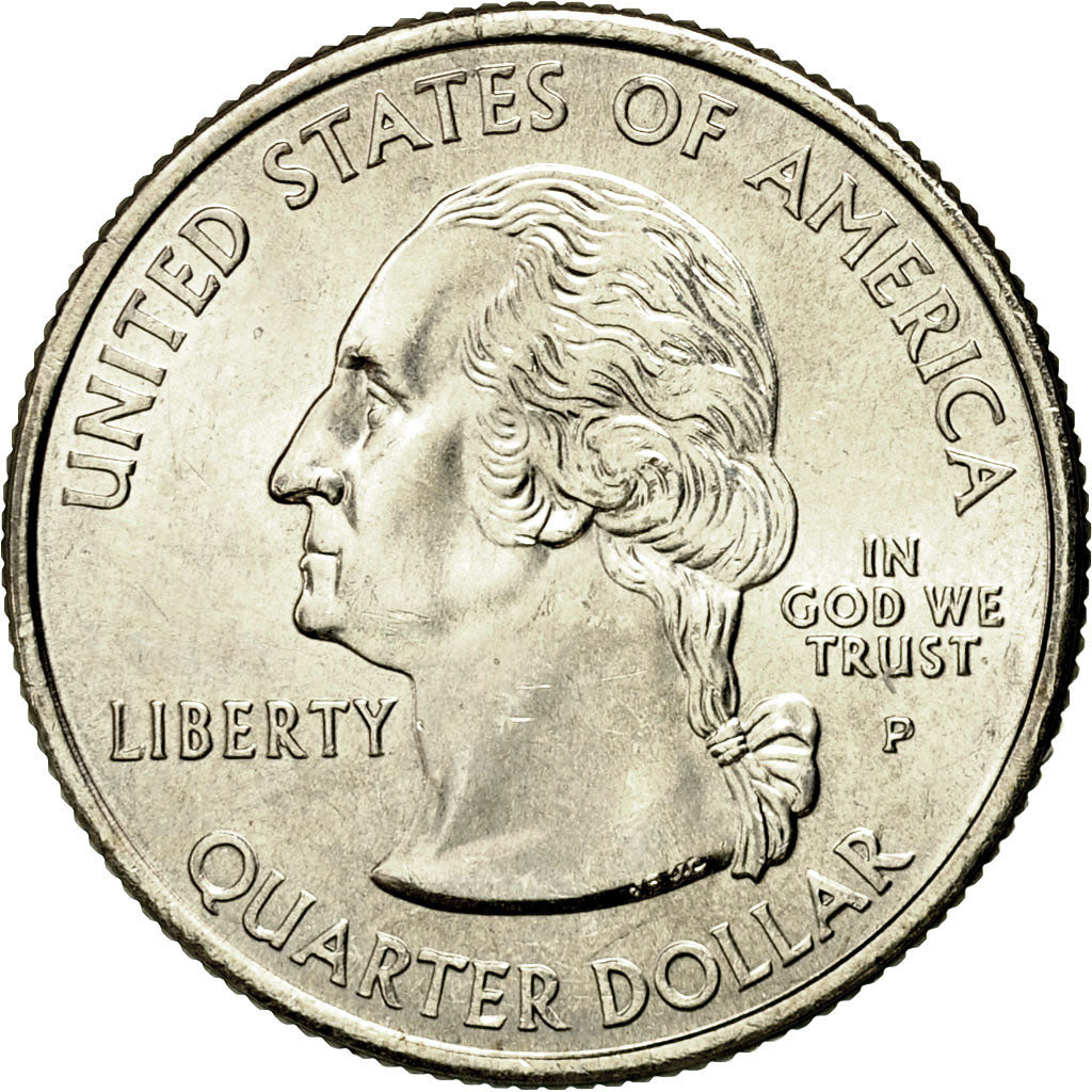 Coin, United States, Quarter, 2004, U.S. Mint, Philadelphia, MS(60-62)