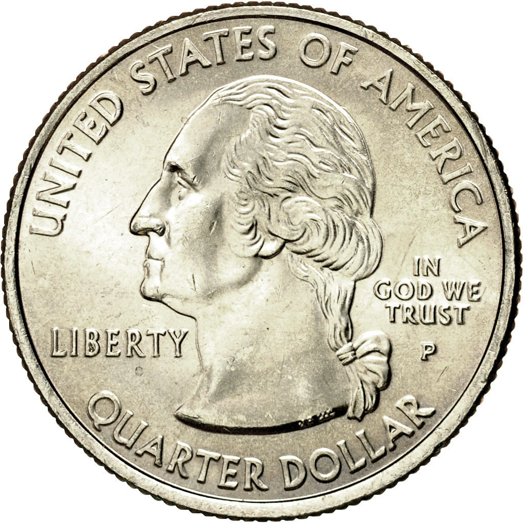 Moneta, Stati Uniti, Quarter, 2004, U.S. Mint, Philadelphia, SPL, Rame ricoperto