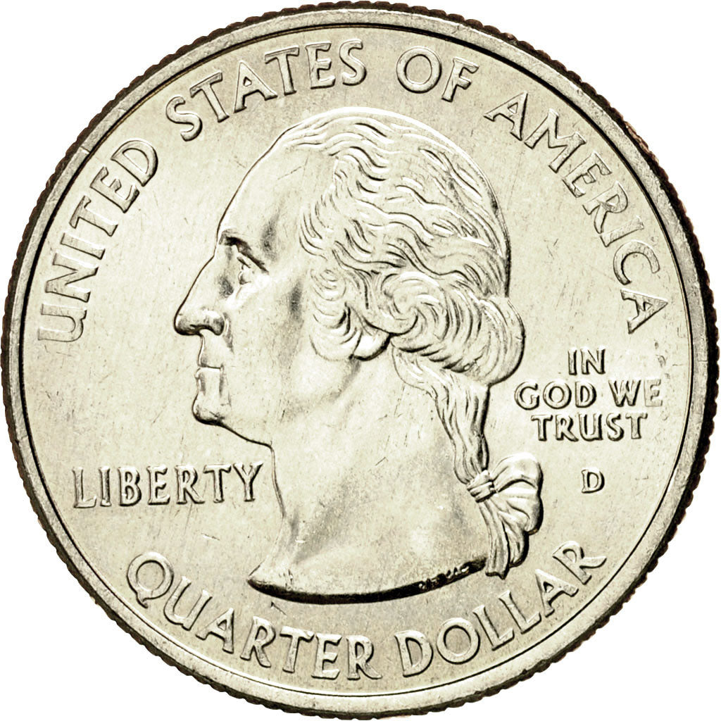 Coin, United States, Quarter, 2004, U.S. Mint, Denver, MS(60-62), Copper-Nickel