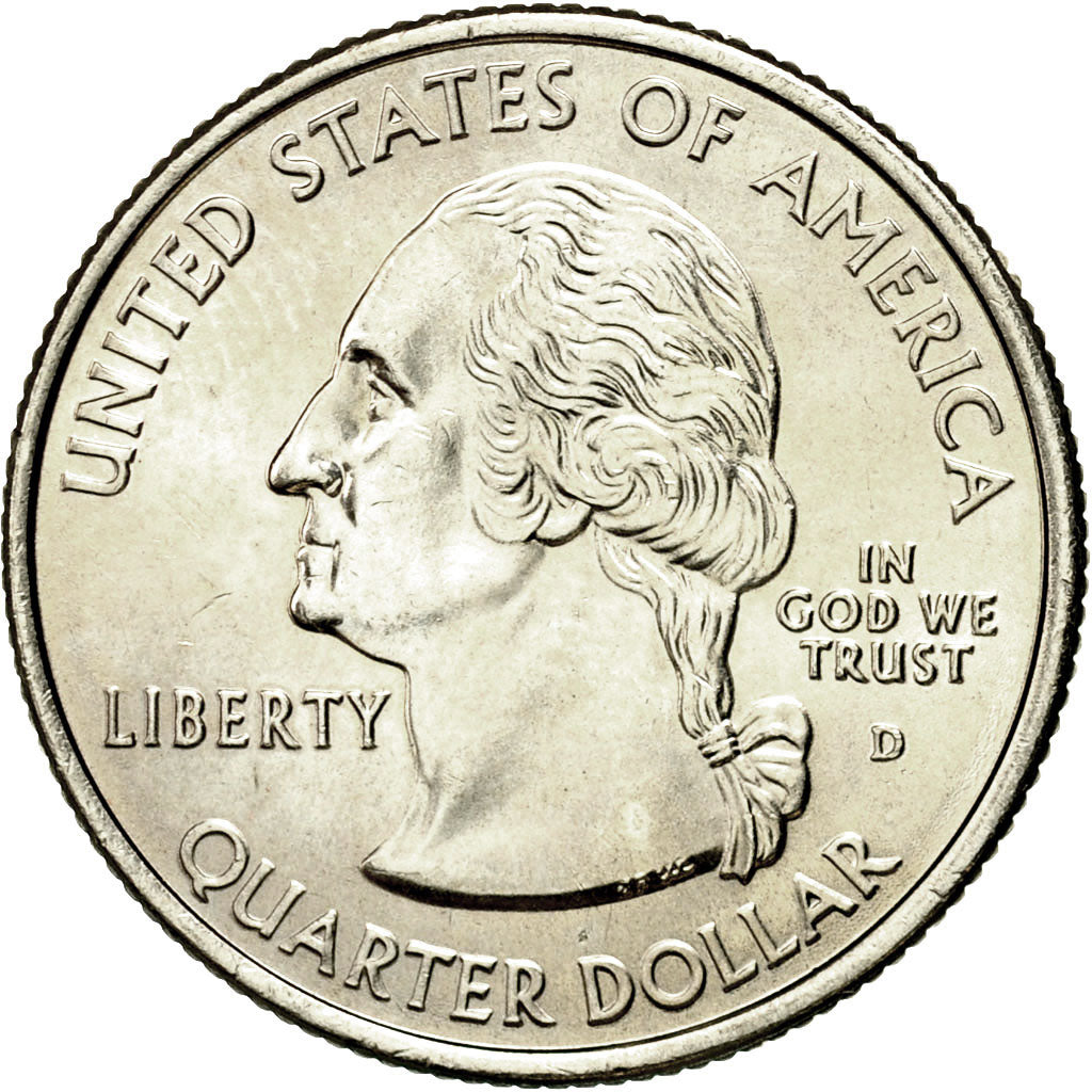 Coin, United States, Quarter, 2005, U.S. Mint, Denver, MS(60-62), Copper-Nickel