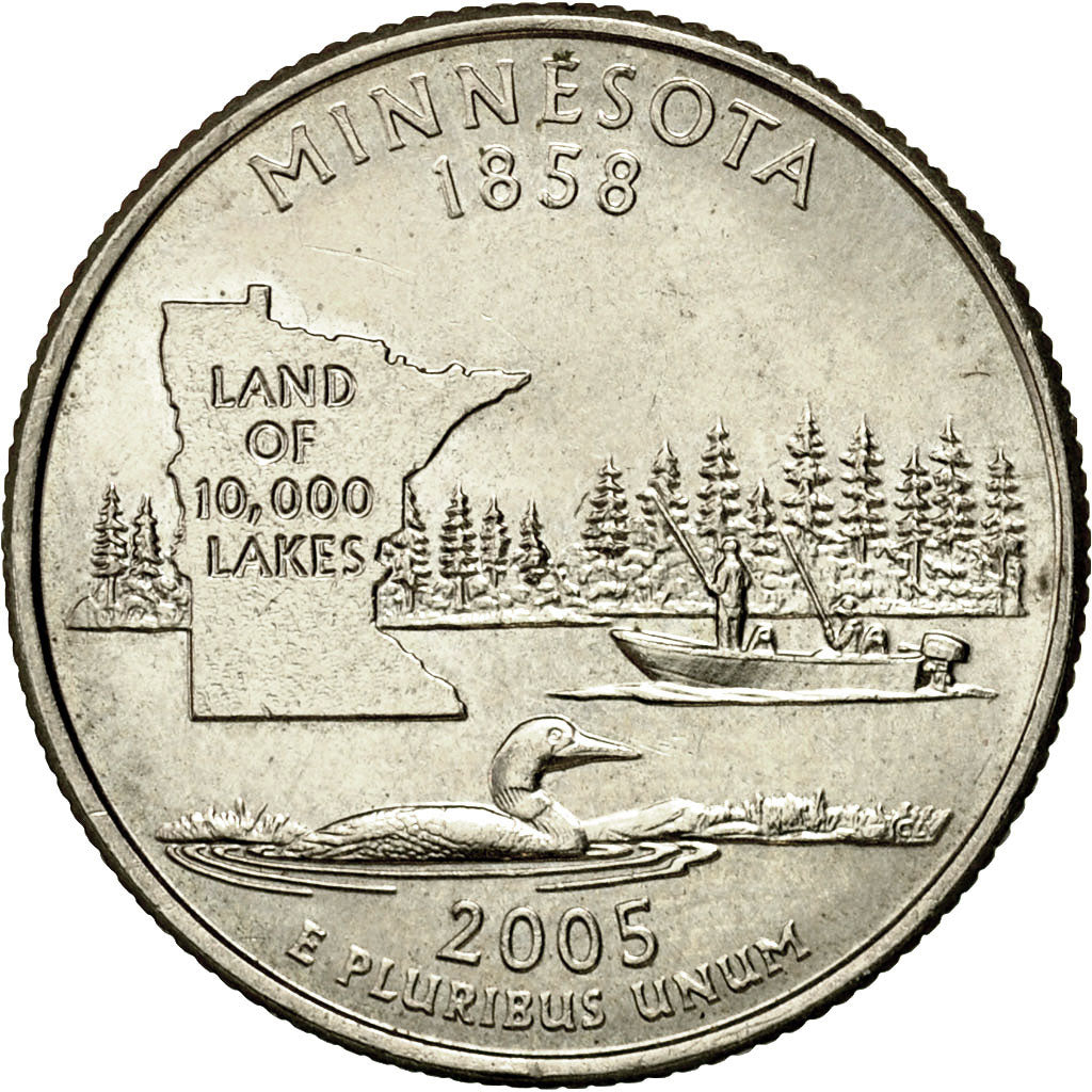 Moneta, Stati Uniti, Quarter, 2005, U.S. Mint, Philadelphia, SPL, Rame ricoperto