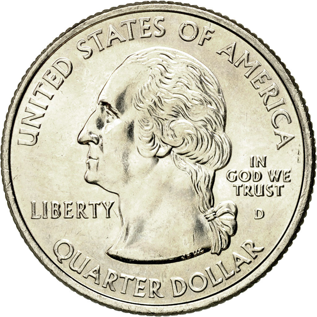 Coin, United States, Quarter, 2005, U.S. Mint, Denver, MS(60-62), Copper-Nickel