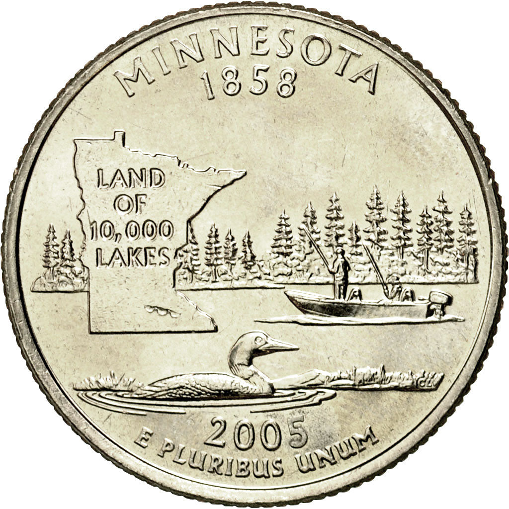 Coin, United States, Quarter, 2005, U.S. Mint, Denver, MS(60-62), Copper-Nickel