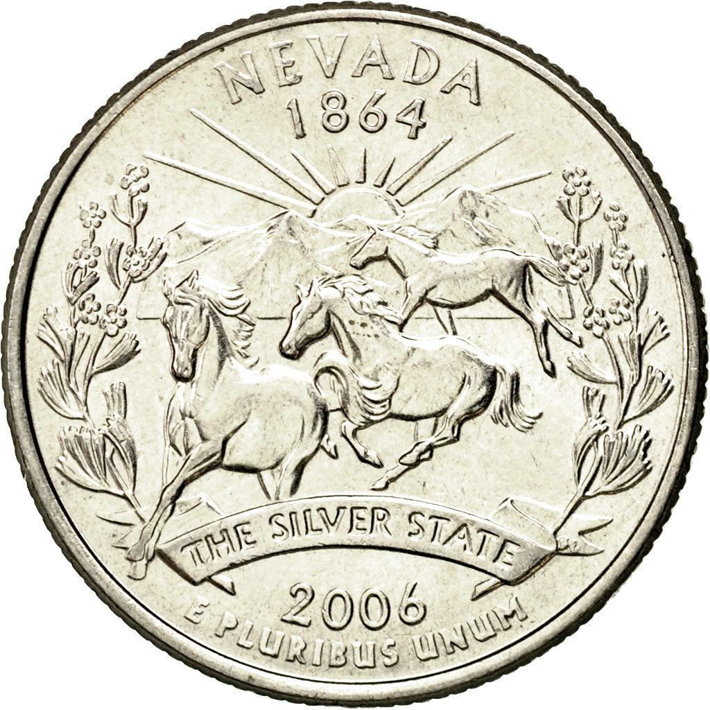 Coin, United States, Quarter, 2006, U.S. Mint, Denver, MS(60-62), Copper-Nickel