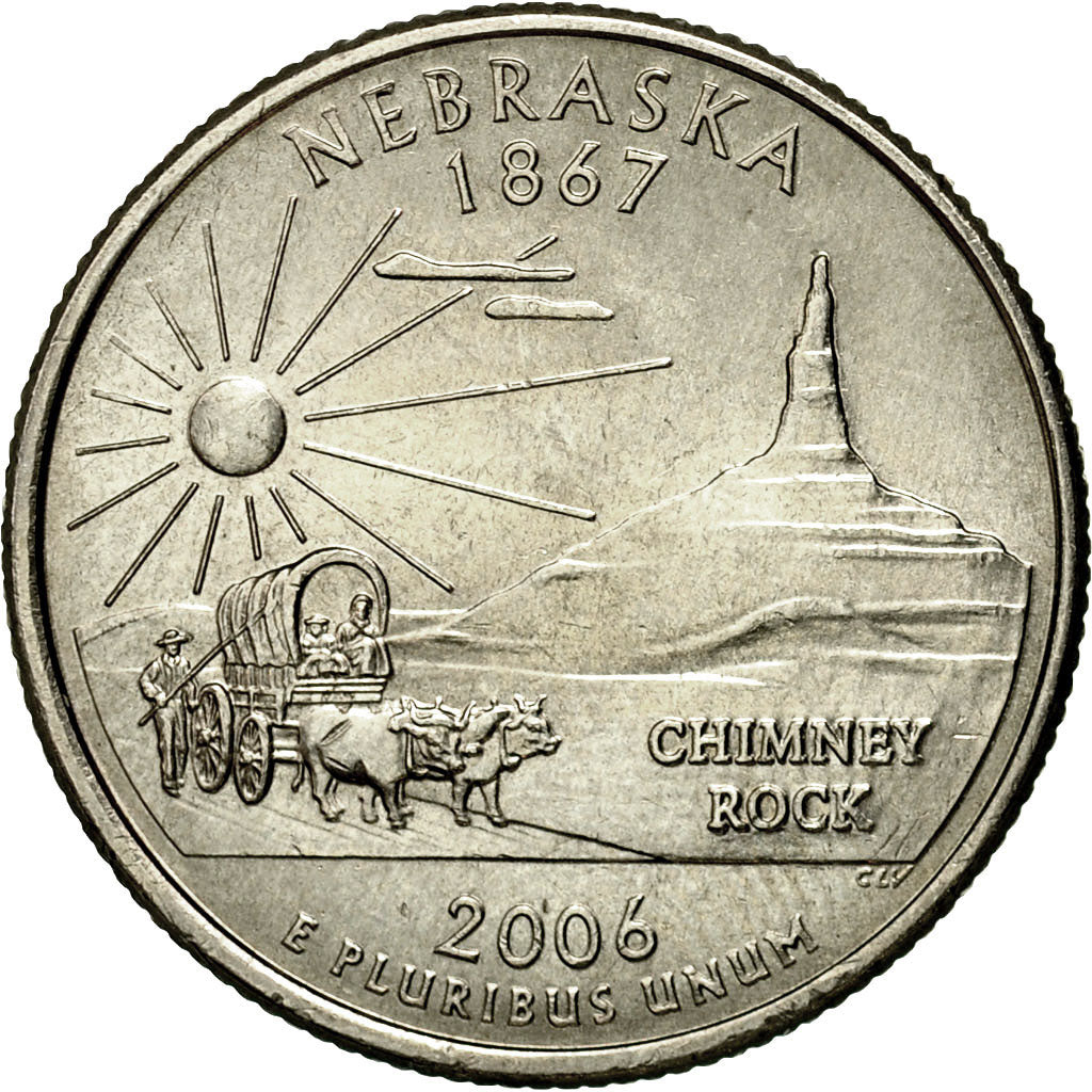 Coin, United States, Quarter, 2006, U.S. Mint, Philadelphia, AU(55-58)