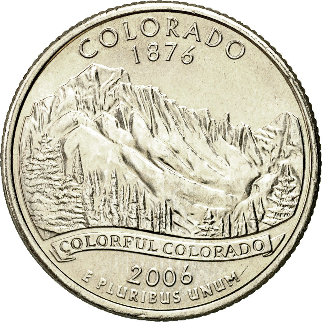 Münze, Vereinigte Staaten, Quarter, 2006, U.S. Mint, Denver, VZ+, Copper-Nickel