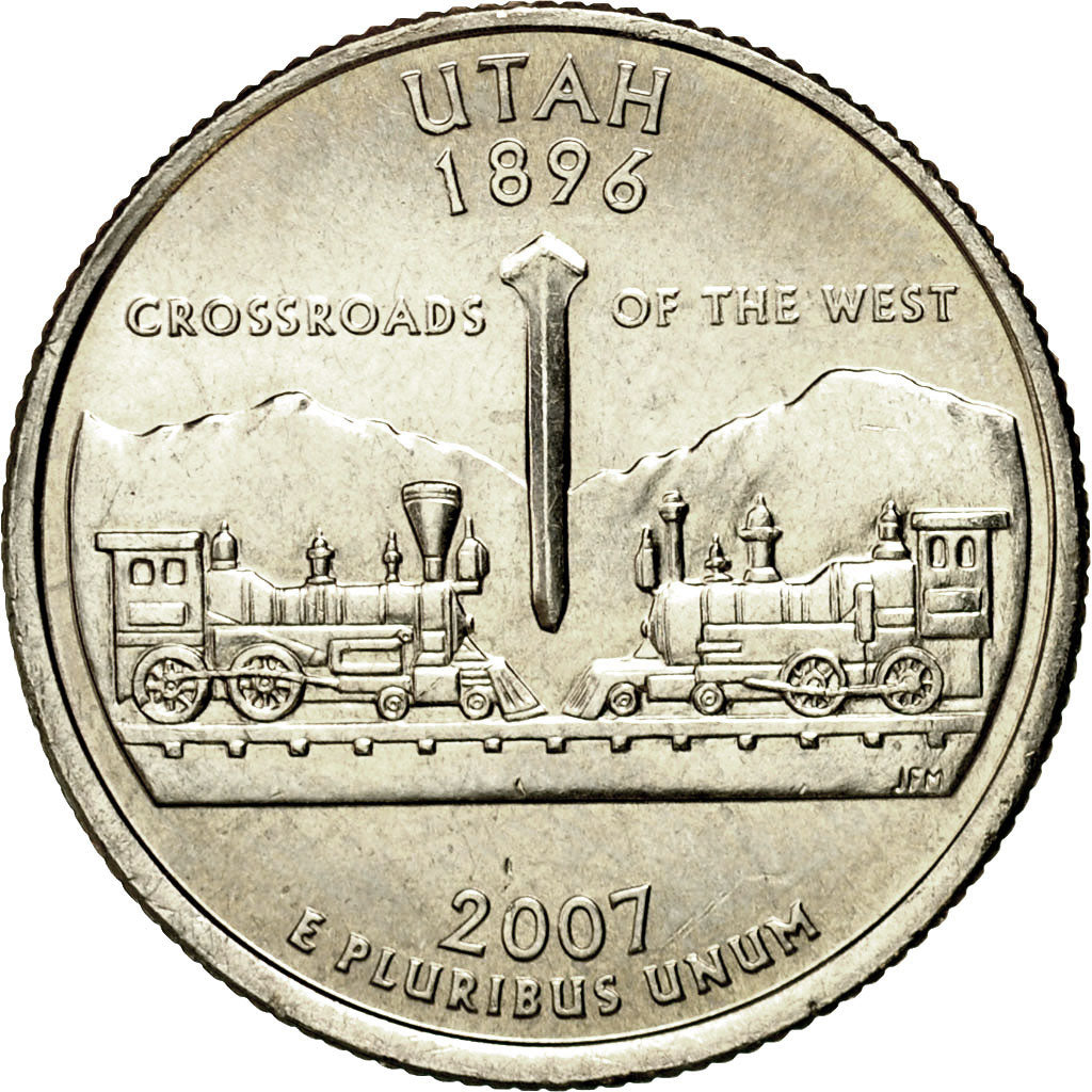 Moneta, Stati Uniti, Quarter, 2007, U.S. Mint, Philadelphia, SPL, Rame ricoperto