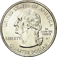 Coin, United States, Quarter, 2007, U.S. Mint, Denver, MS(60-62), Copper-Nickel