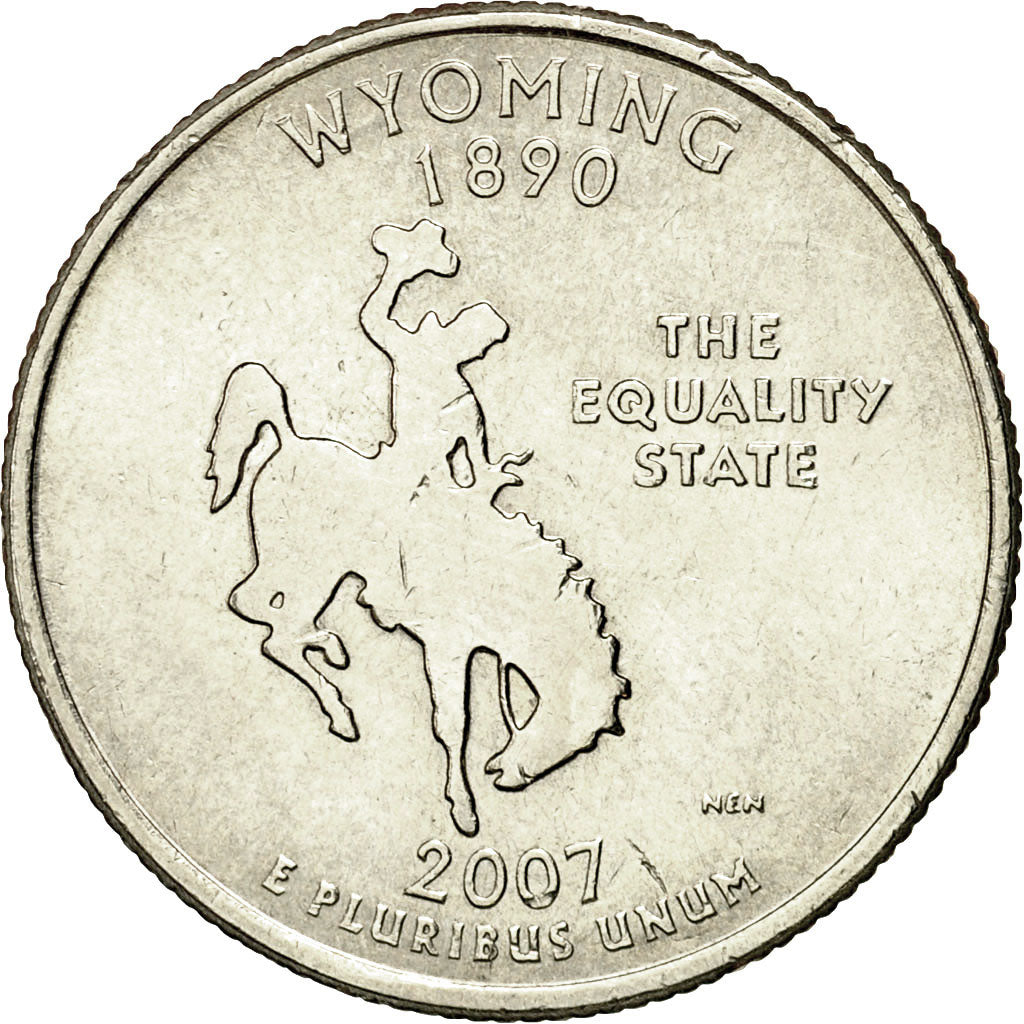 Coin, United States, Quarter, 2007, U.S. Mint, Philadelphia, AU(55-58)