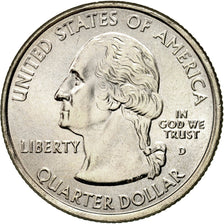 Monnaie, États-Unis, Quarter, 2007, U.S. Mint, Denver, SUP+, Copper-Nickel Clad