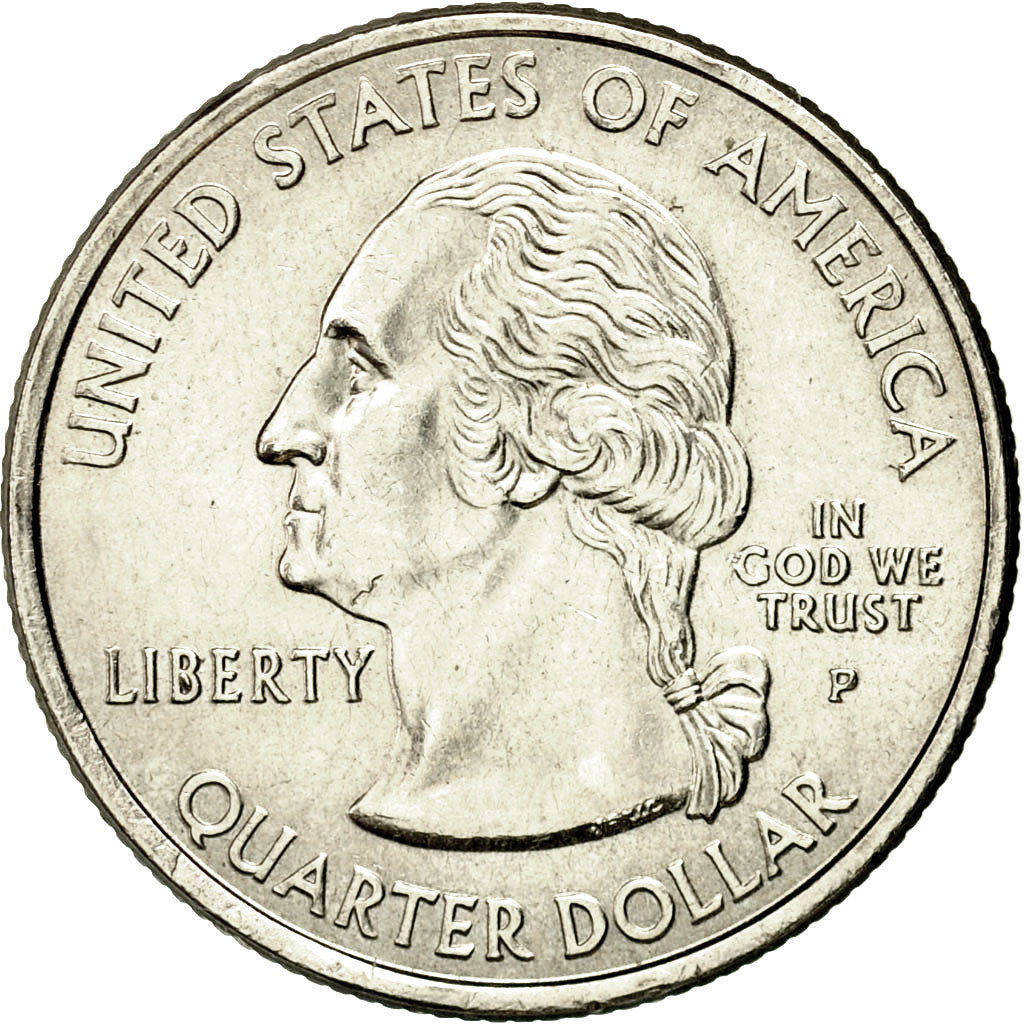 Coin, United States, Quarter, 2008, U.S. Mint, Philadelphia, AU(55-58)