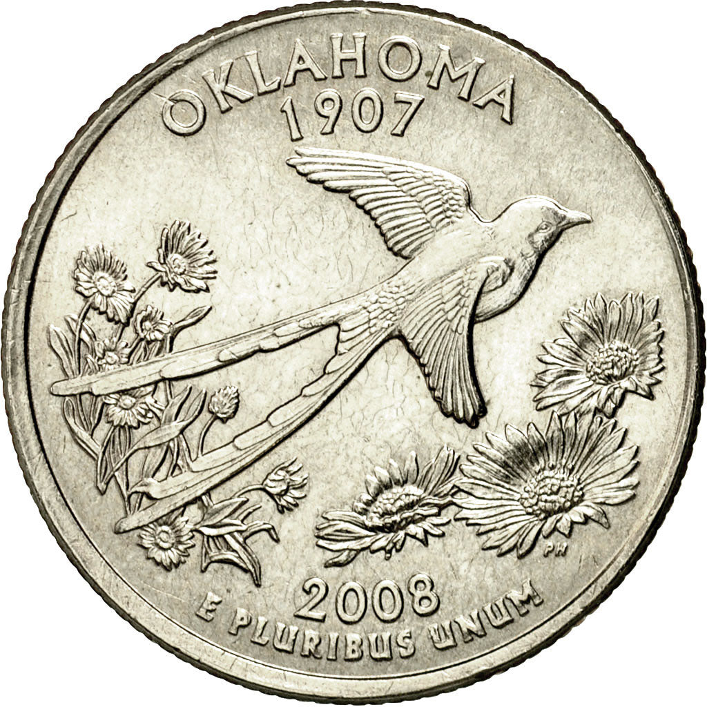 Coin, United States, Quarter, 2008, U.S. Mint, Philadelphia, AU(55-58)