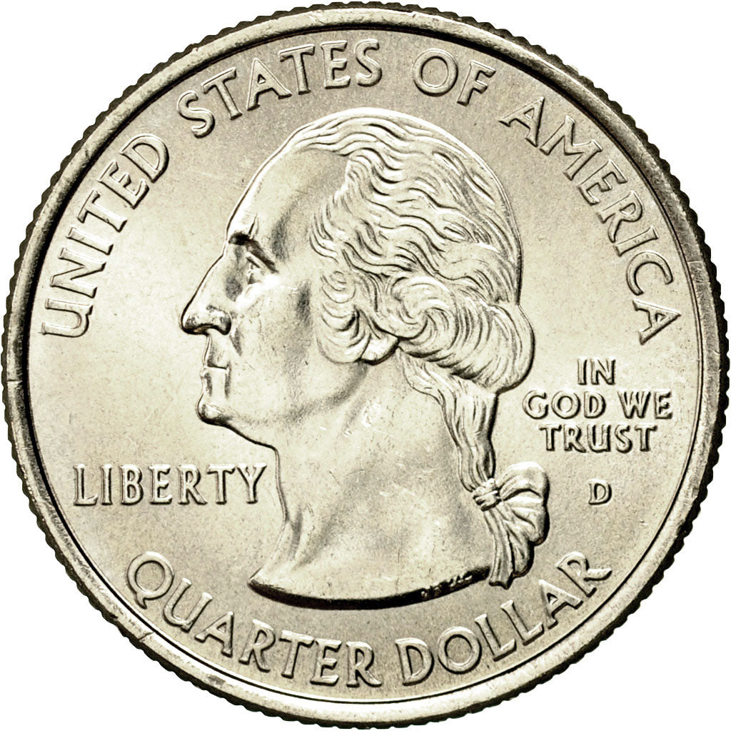 Coin, United States, Quarter, 2008, U.S. Mint, Dahlonega, MS(60-62)