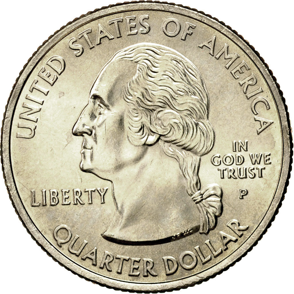 Coin, United States, Quarter, 2008, U.S. Mint, Philadelphia, MS(60-62)