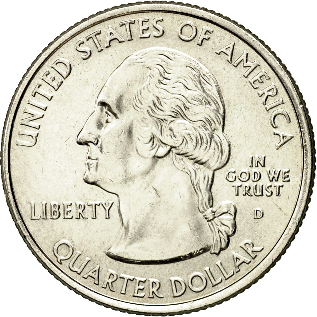 Coin, United States, Quarter, 2008, U.S. Mint, Dahlonega, MS(60-62)