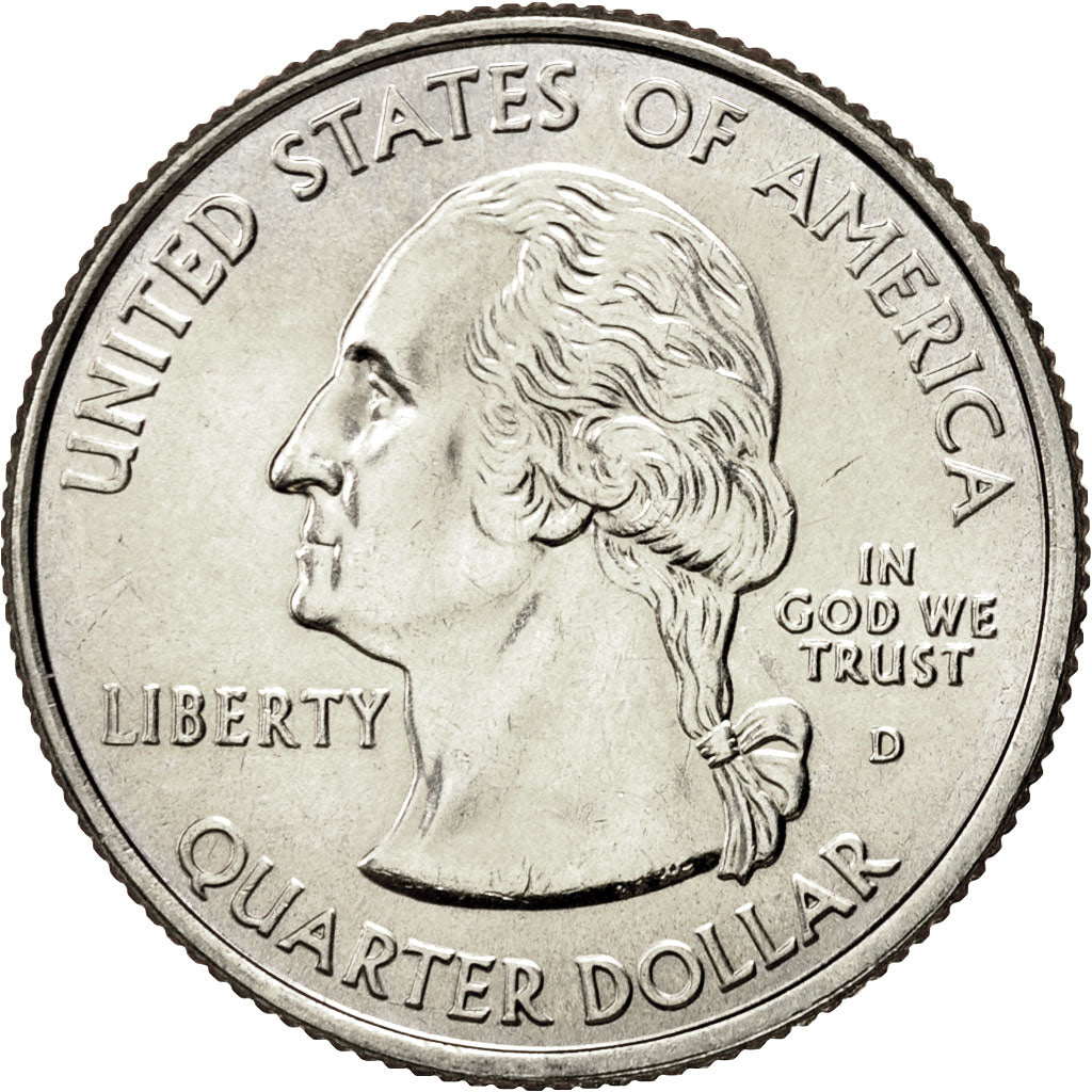 Coin, United States, Quarter, 2008, U.S. Mint, Denver, AU(55-58), Copper-Nickel