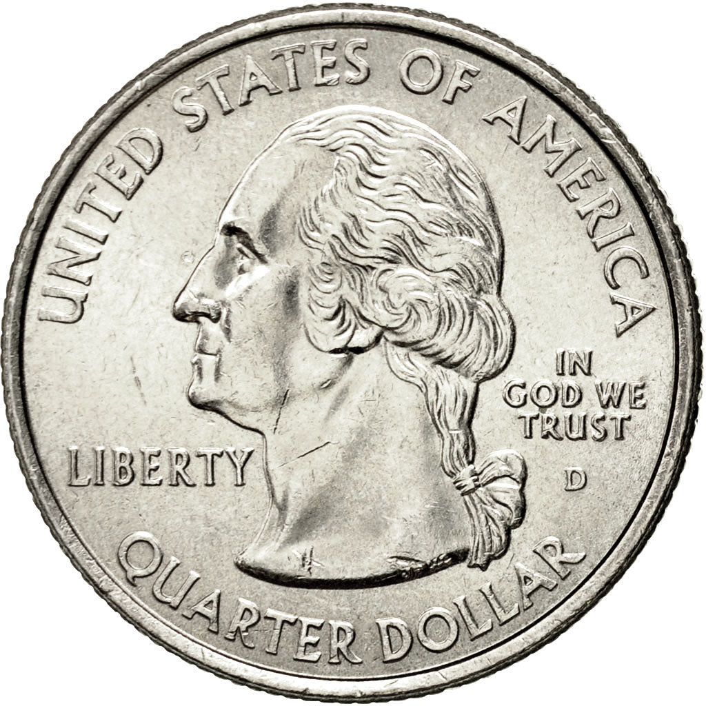 Monnaie, États-Unis, Quarter, 2008, U.S. Mint, Denver, SUP, Copper-Nickel Clad