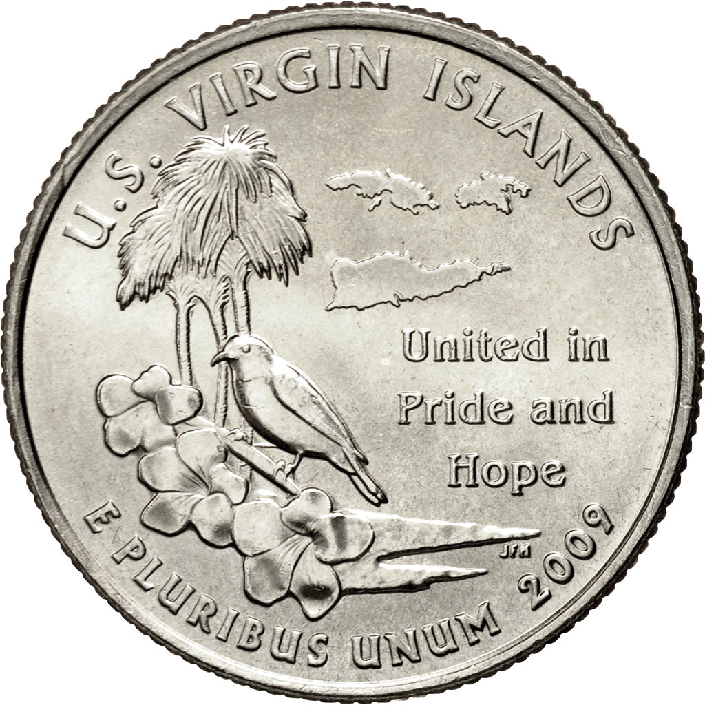 Coin, United States, Quarter, 2009, U.S. Mint, Denver, MS(60-62), Copper-Nickel