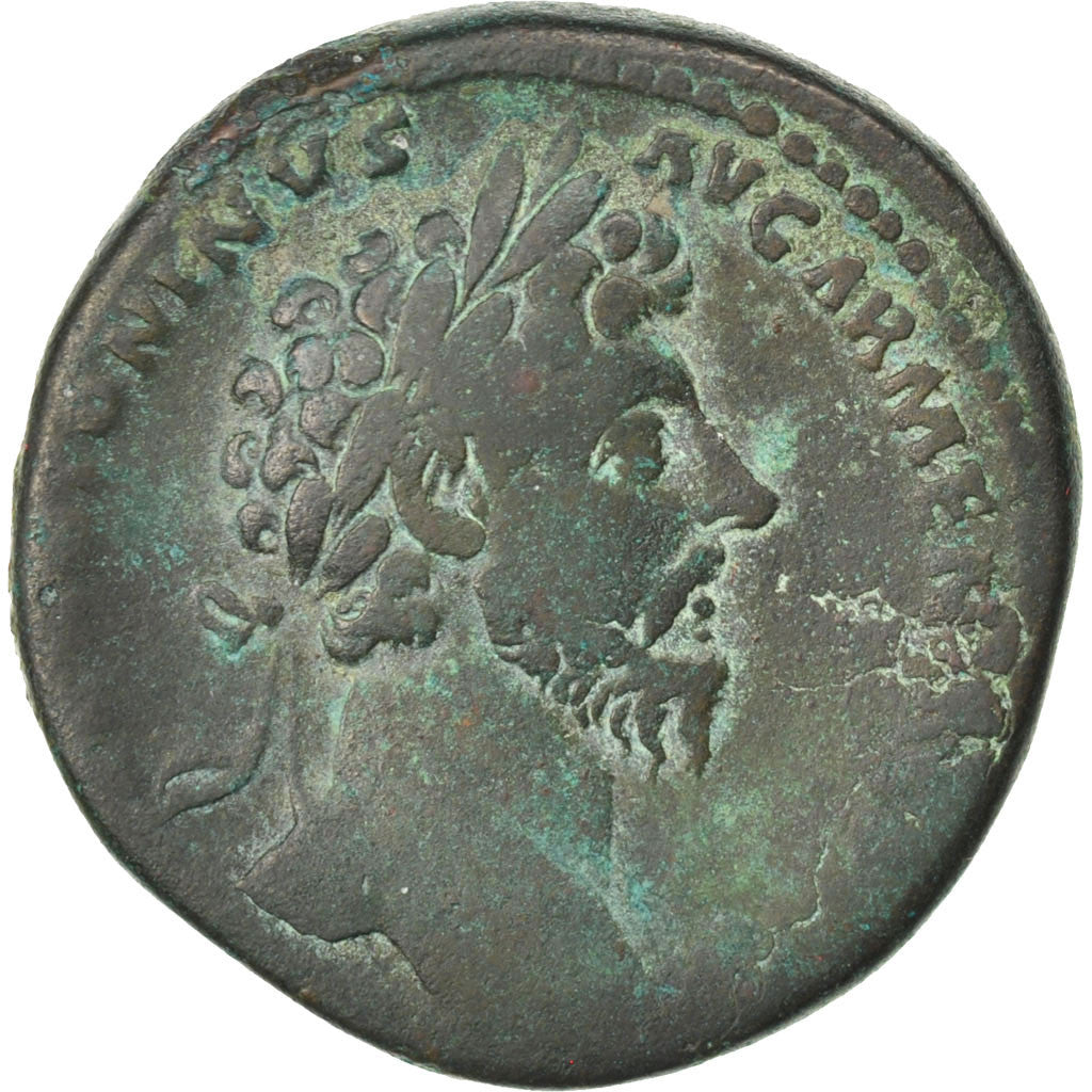 Mars, Sestertius, MB, Rame, RIC:898