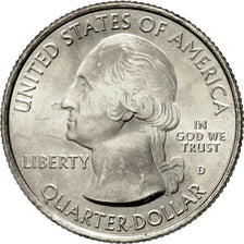 Coin, United States, Quarter, 2010, U.S. Mint, Denver, MS(60-62), Copper-Nickel