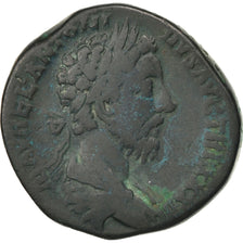 Marcus Aurelius, Sestertius, VF(30-35), Copper, RIC #1227, 22.29