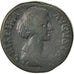 Crispina, Sestertius, F(12-15), Copper, RIC #668, 22.93