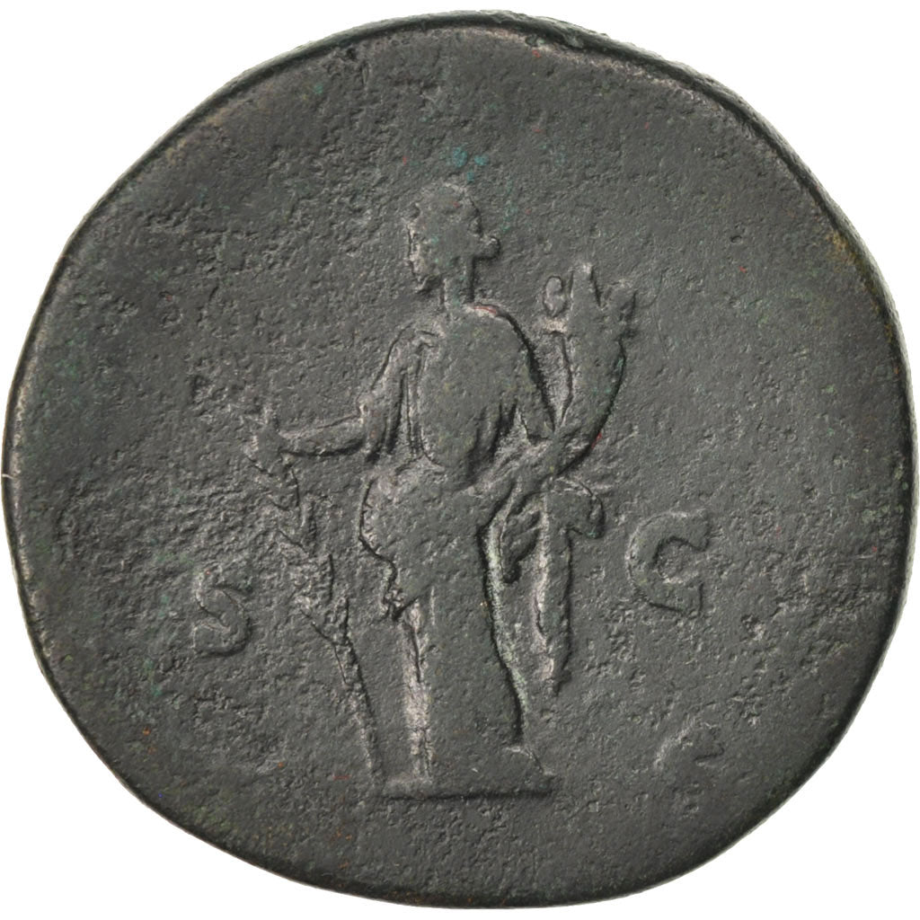 Crispina, Sestertius, F(12-15), Copper, RIC #668, 22.93