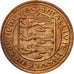 Monnaie, Guernsey, Elizabeth II, 2 New Pence, 1971, Heaton, TTB, Bronze, KM:22